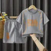 Venta directa de fábrica niños nueva ropa de baloncesto ropa de fútbol rápido seco traje deportivo de verano details Picture